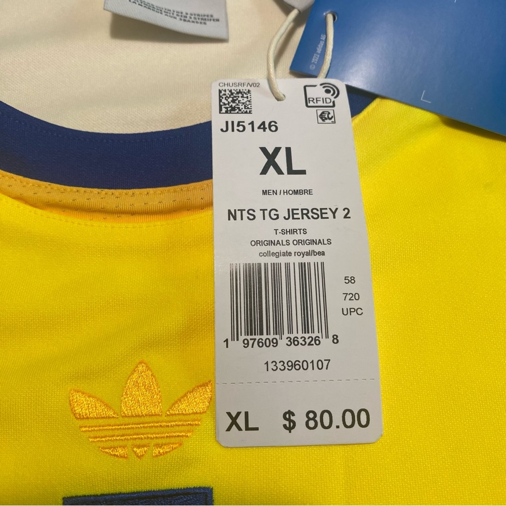 adidas Originals
NTS Radio Yellow and Blue Men's Jersey *RARE - Picture 3 of 16